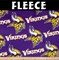 Licensed NFL Minnesota Vikings Purple Fleece 6457-D Fabric by the Yard